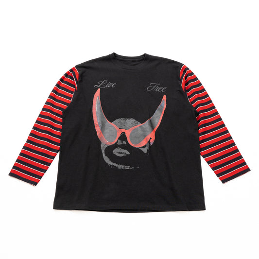 Devil Long Sleeve Tee [BLACK]