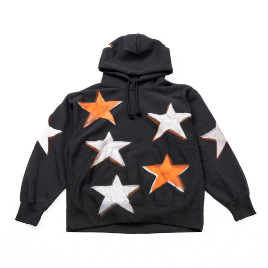 STAR Hooded Sweatshirt [BLACK]