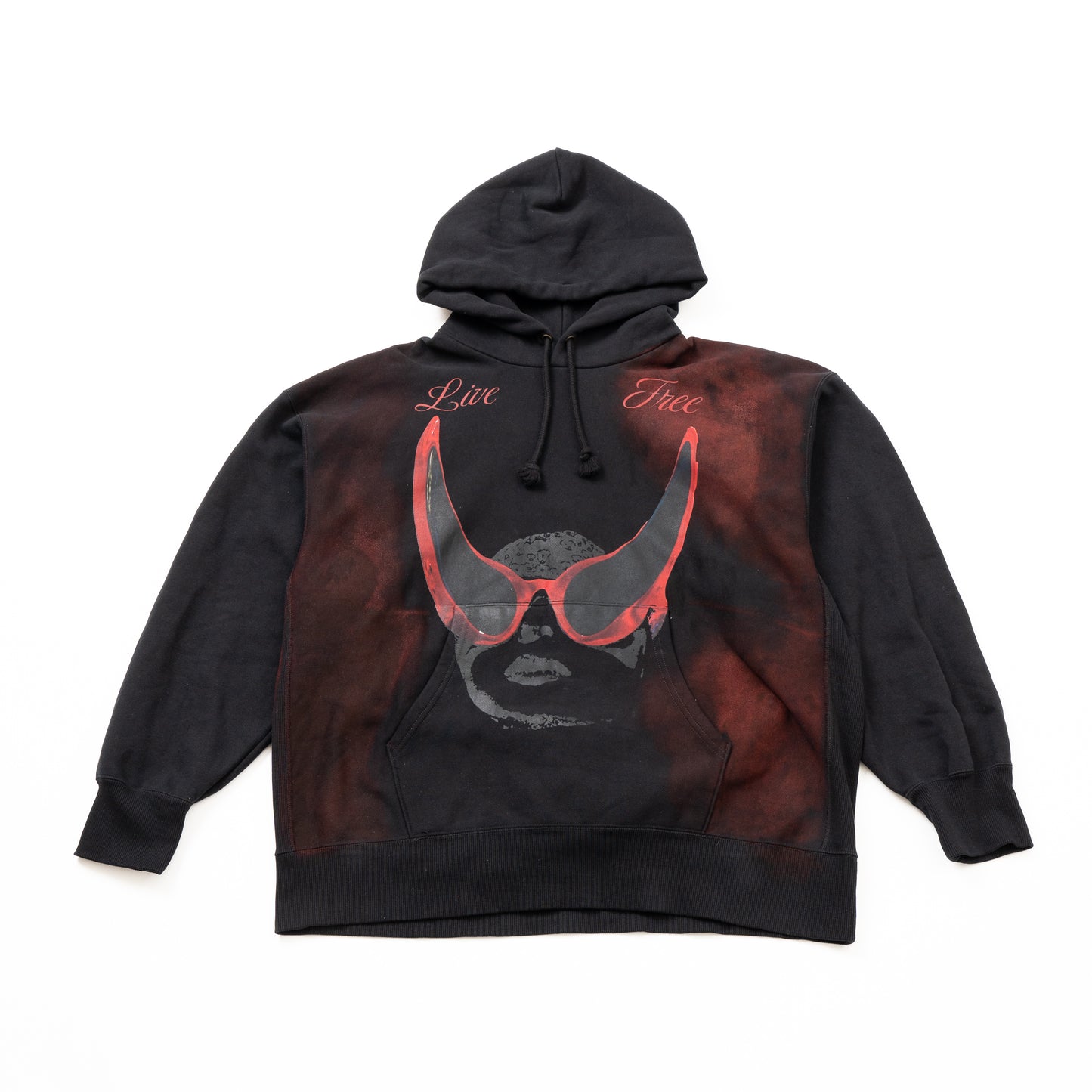 Devils Hooded Sweatshirt [BLACK&RED]