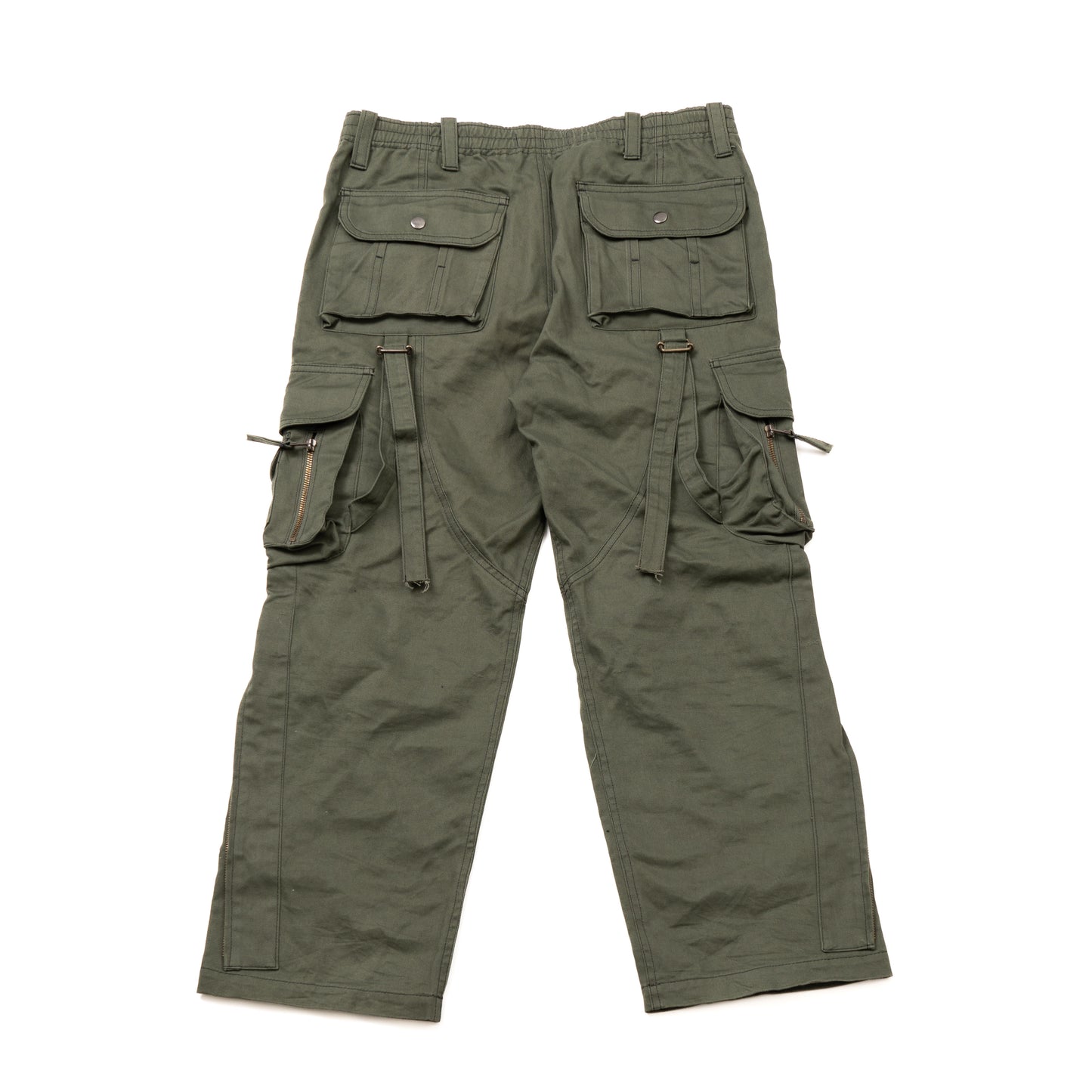 Zip Up Cargo Pants