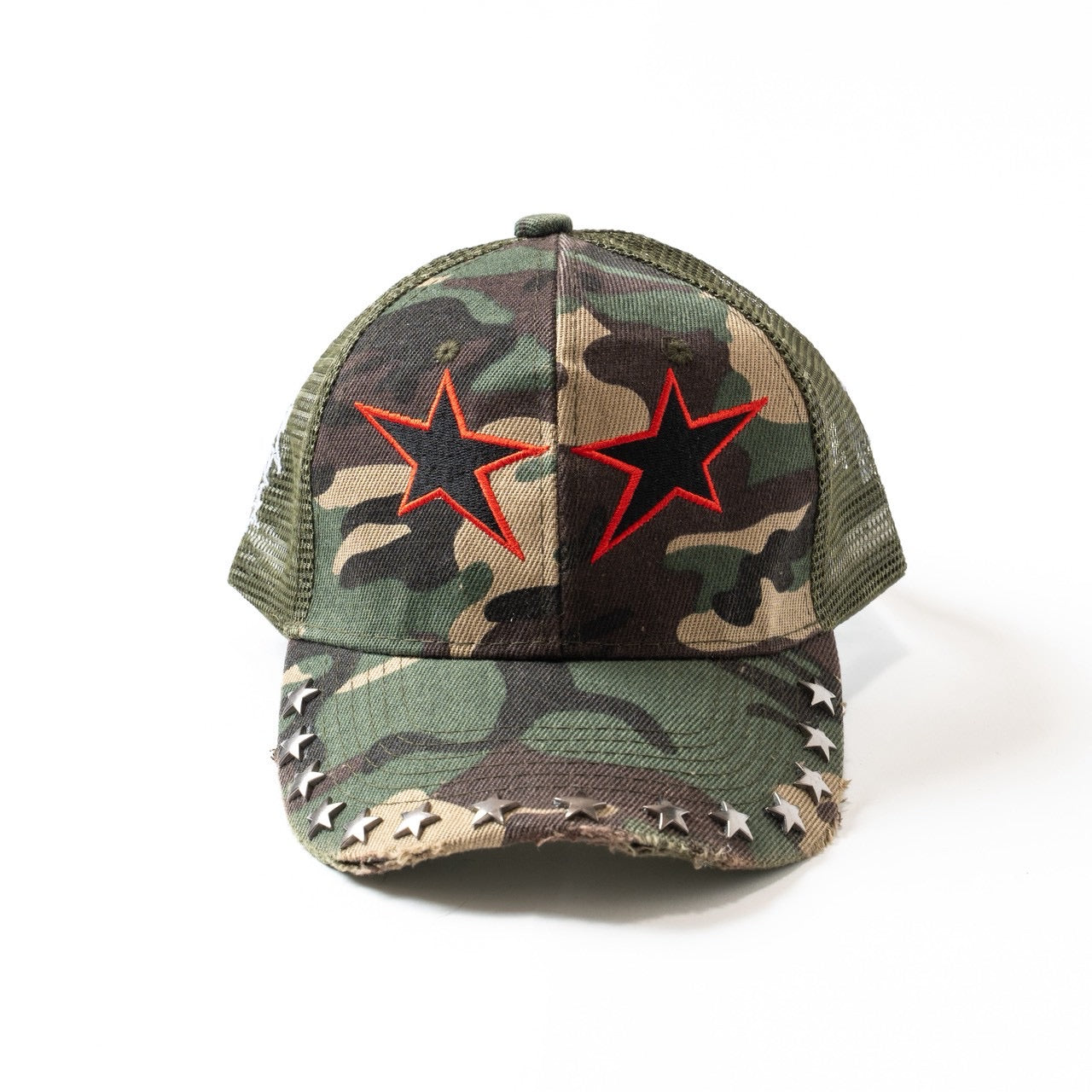 star camo mesh cap