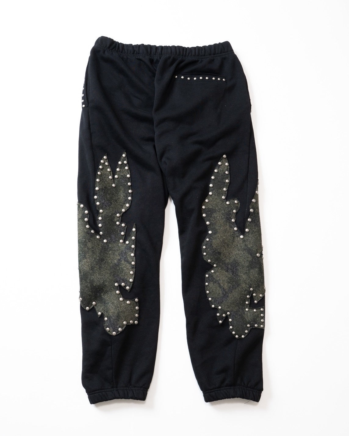 fire camo studs sweatpants