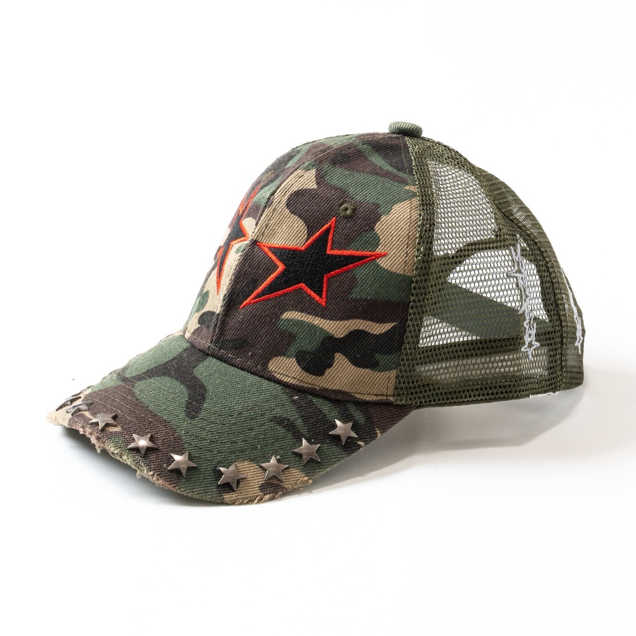 star camo mesh cap