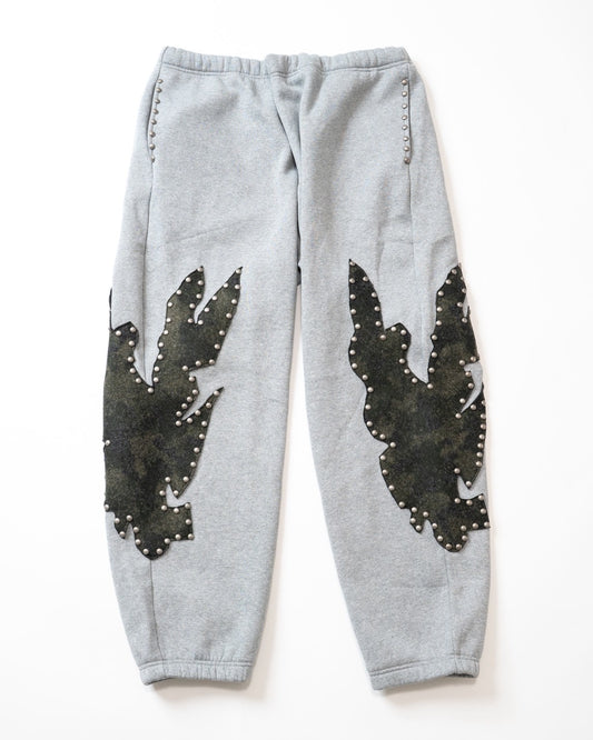 fire camo studs sweatpants [GLAY]